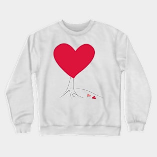 Heart Tree Crewneck Sweatshirt